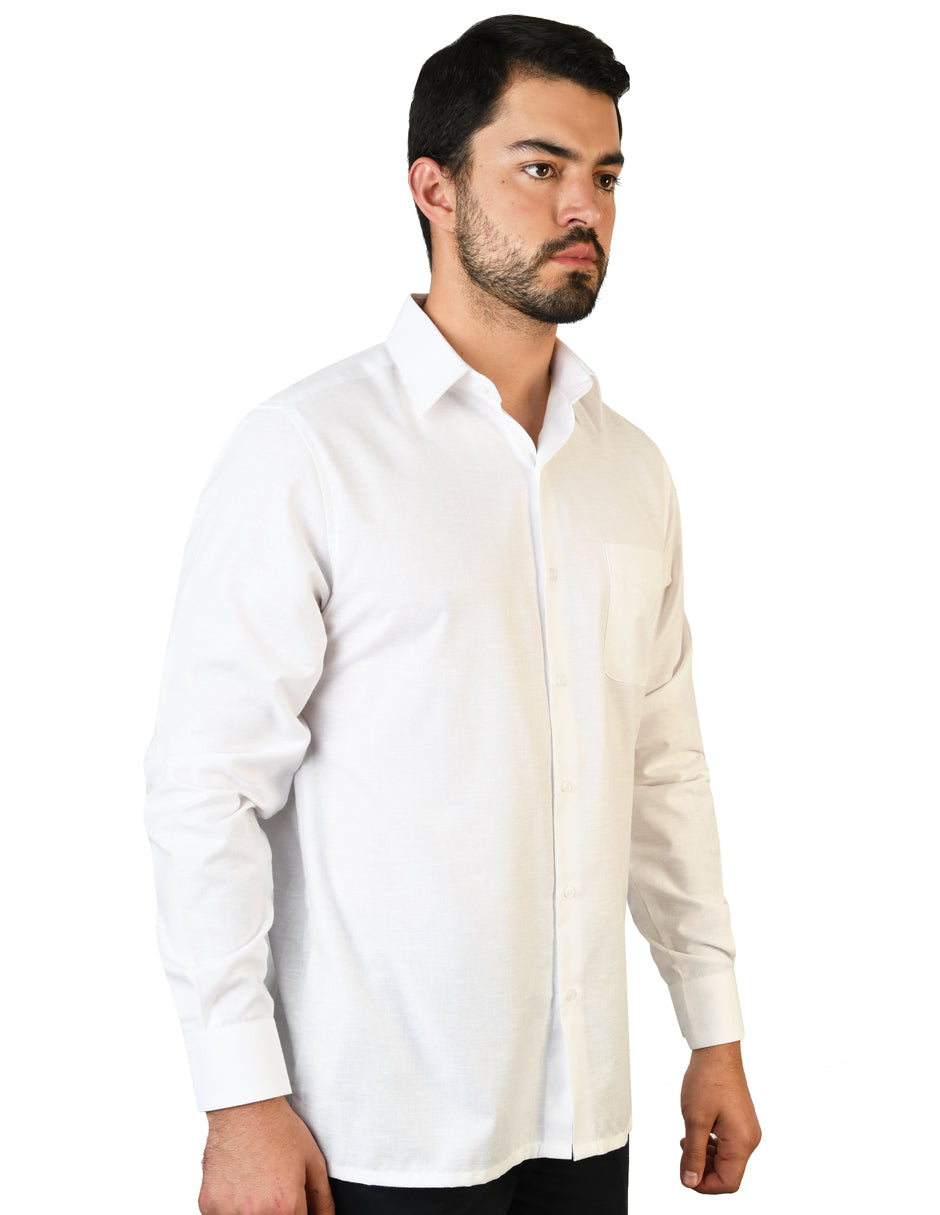Camisa Lino Cancun Blanco