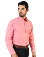 Camisa Oxford Ingles Coral