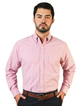 Camisa Oxford Ingles Ladrillo