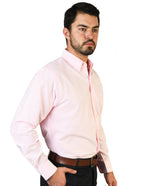 Camisa Oxford Ingles Rosa