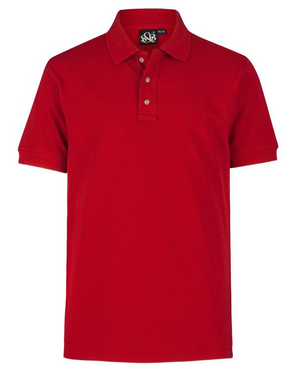 Camisa tipo store polo roja