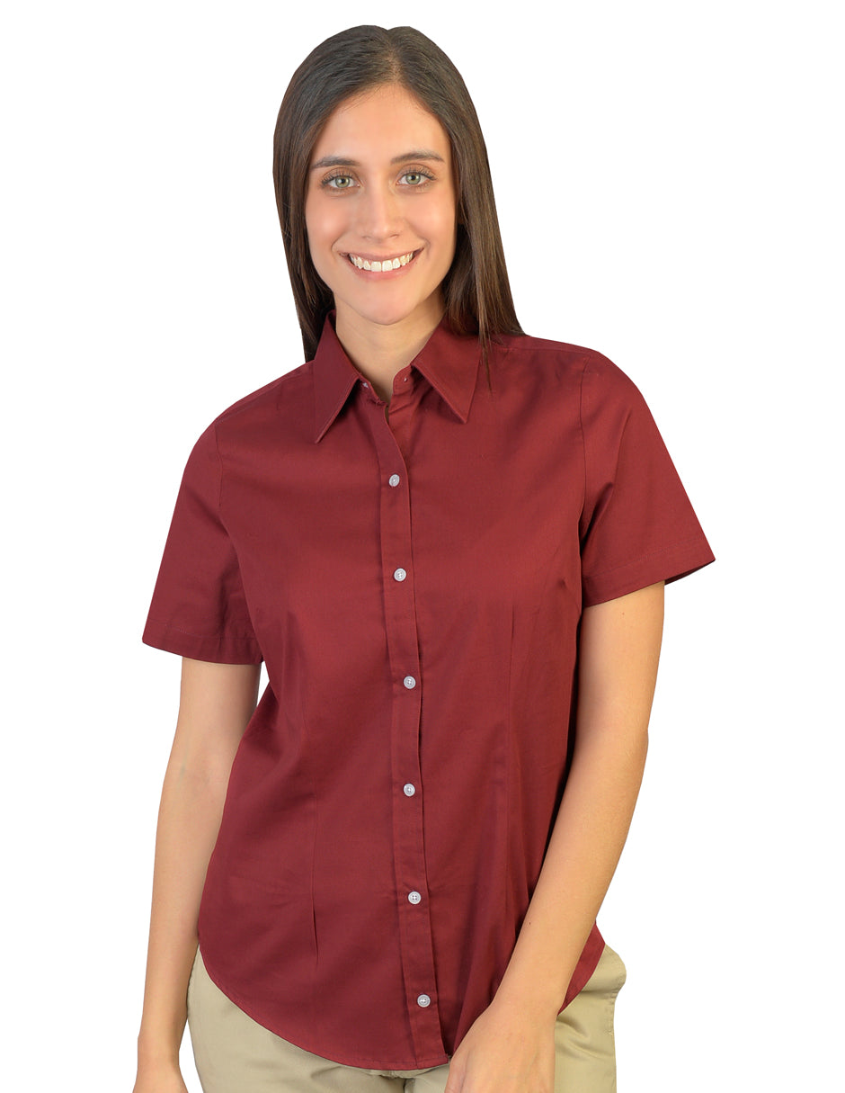 Blusas con mangas discount cortas