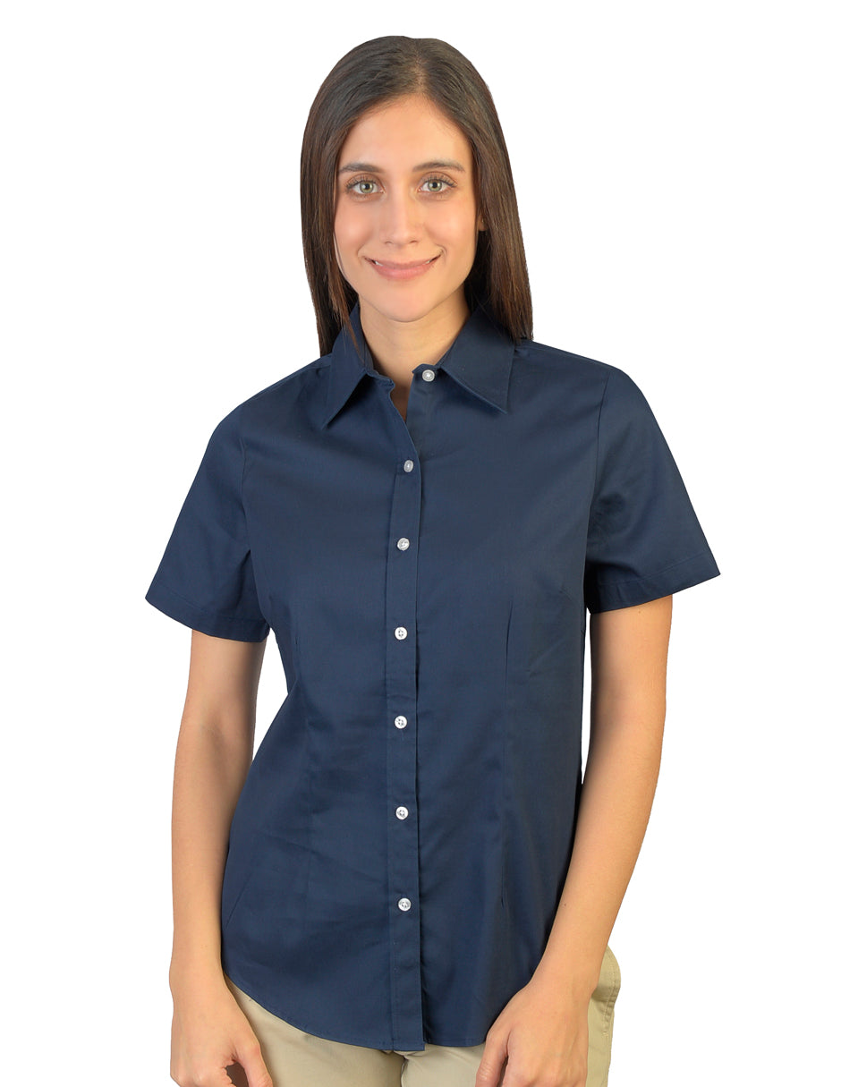 Blusa Venecia Marino Manga Corta