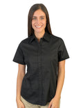 Blusa Venecia Negro Manga Corta