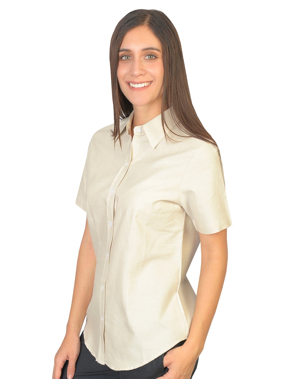 Blusa Oxford Pin Point Arena