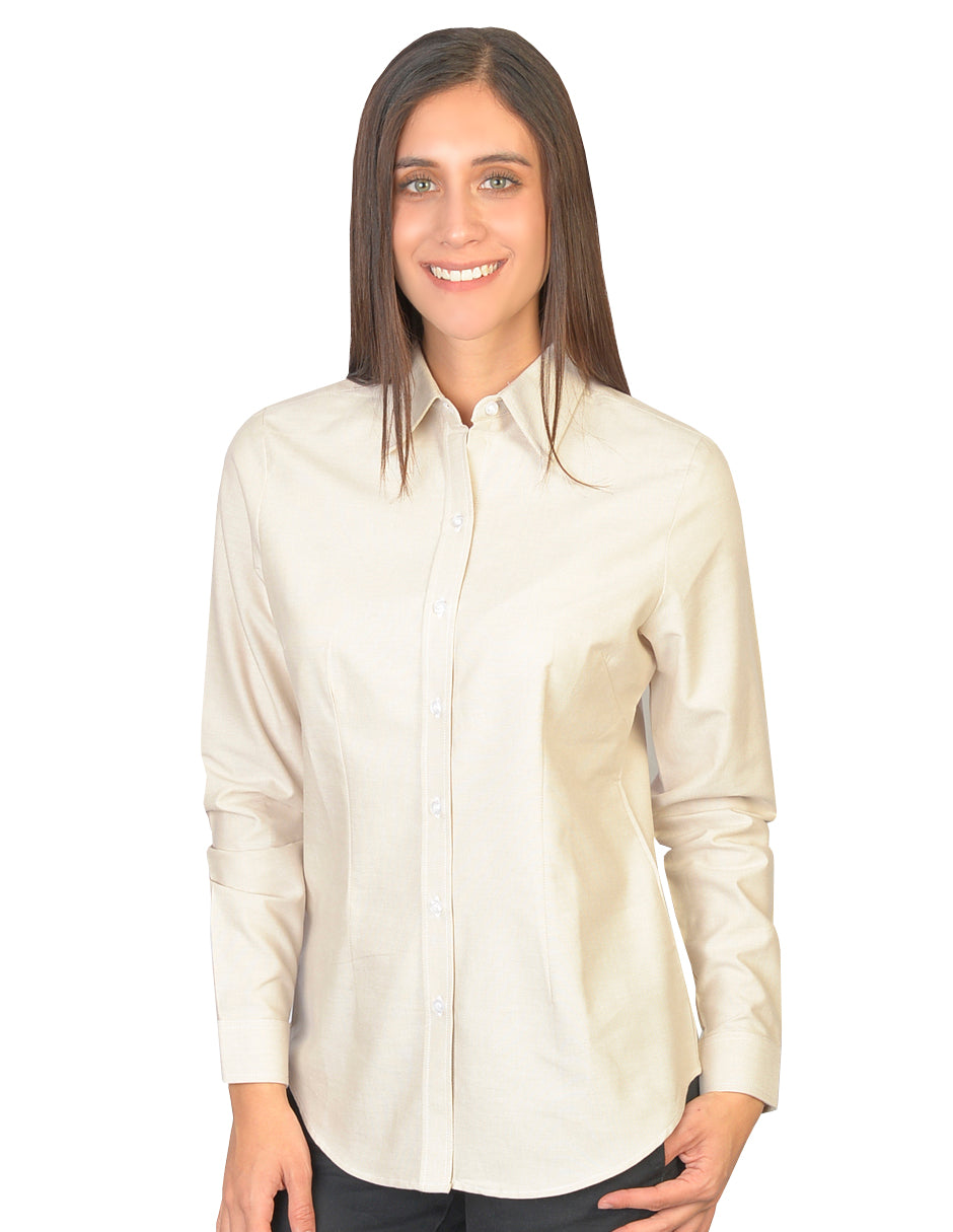 Blusa Oxford Pin Point Arena