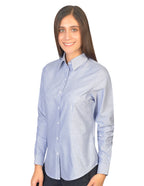 Blusa Oxford Pin Point Francia