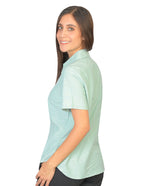 Blusa Oxford Ingles Verde