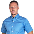 CAMISA MANGA CORTA LISA GABARDINA FRANCIA 