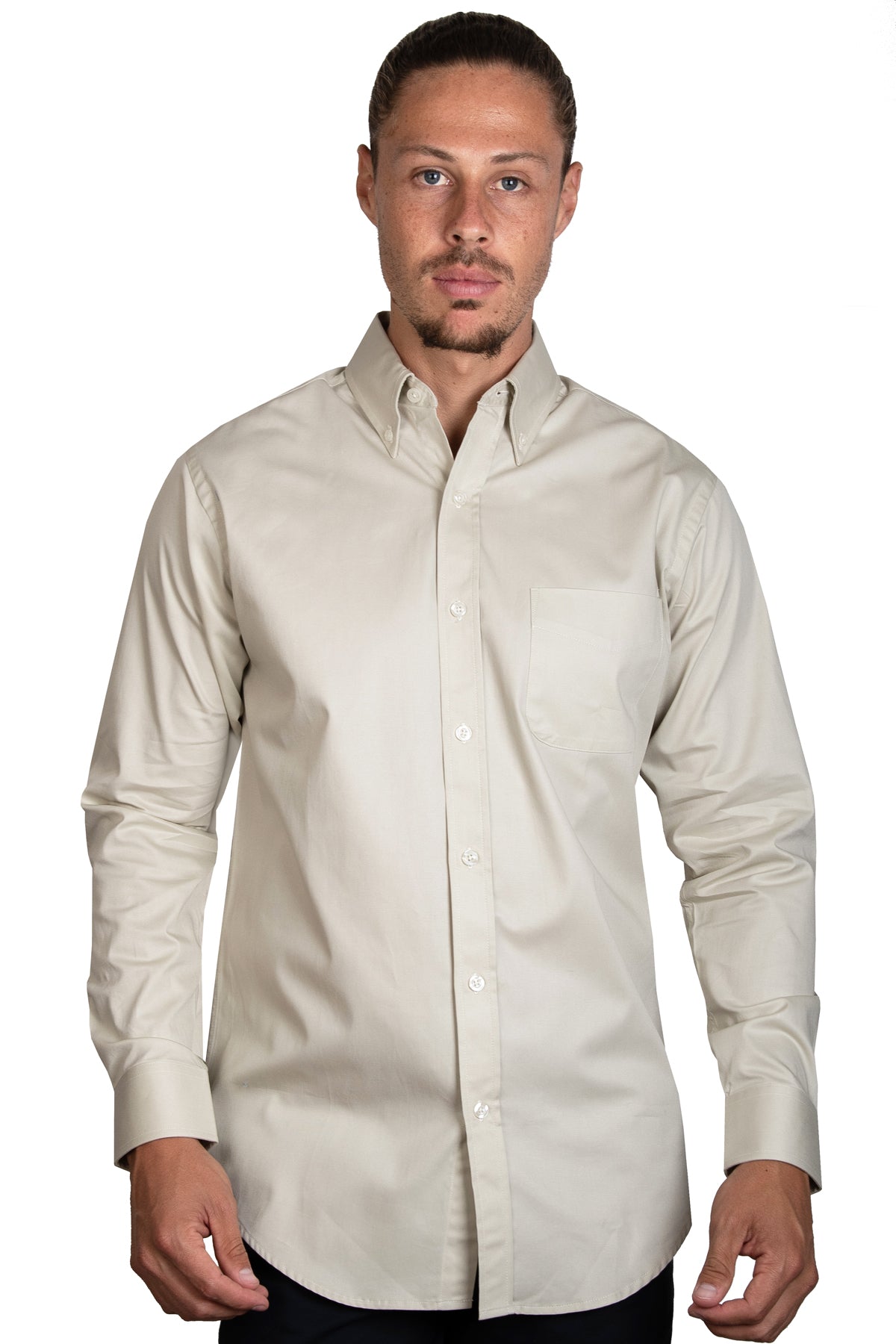 Camisa New York Hueso A0015