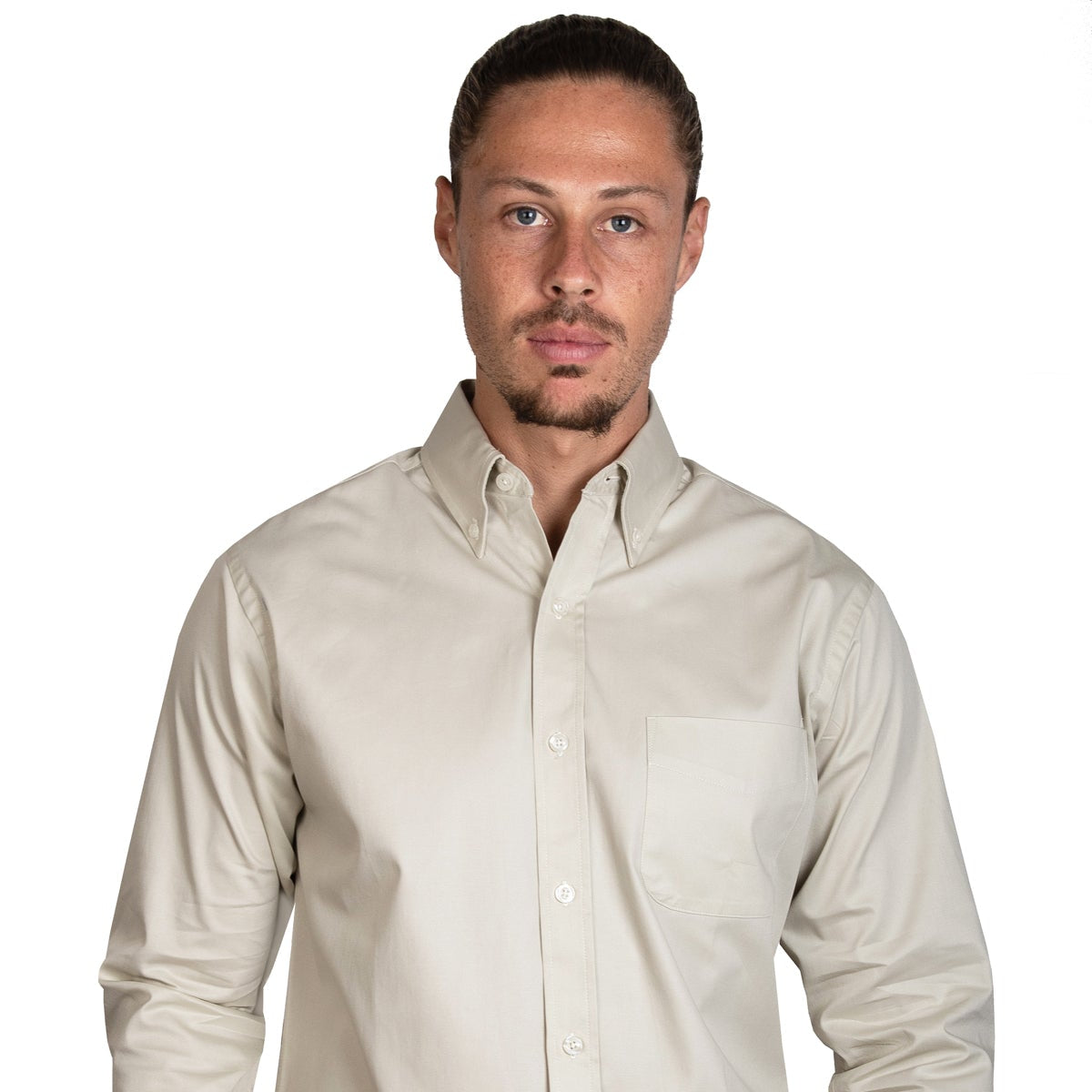 Camisa New York Hueso A0015