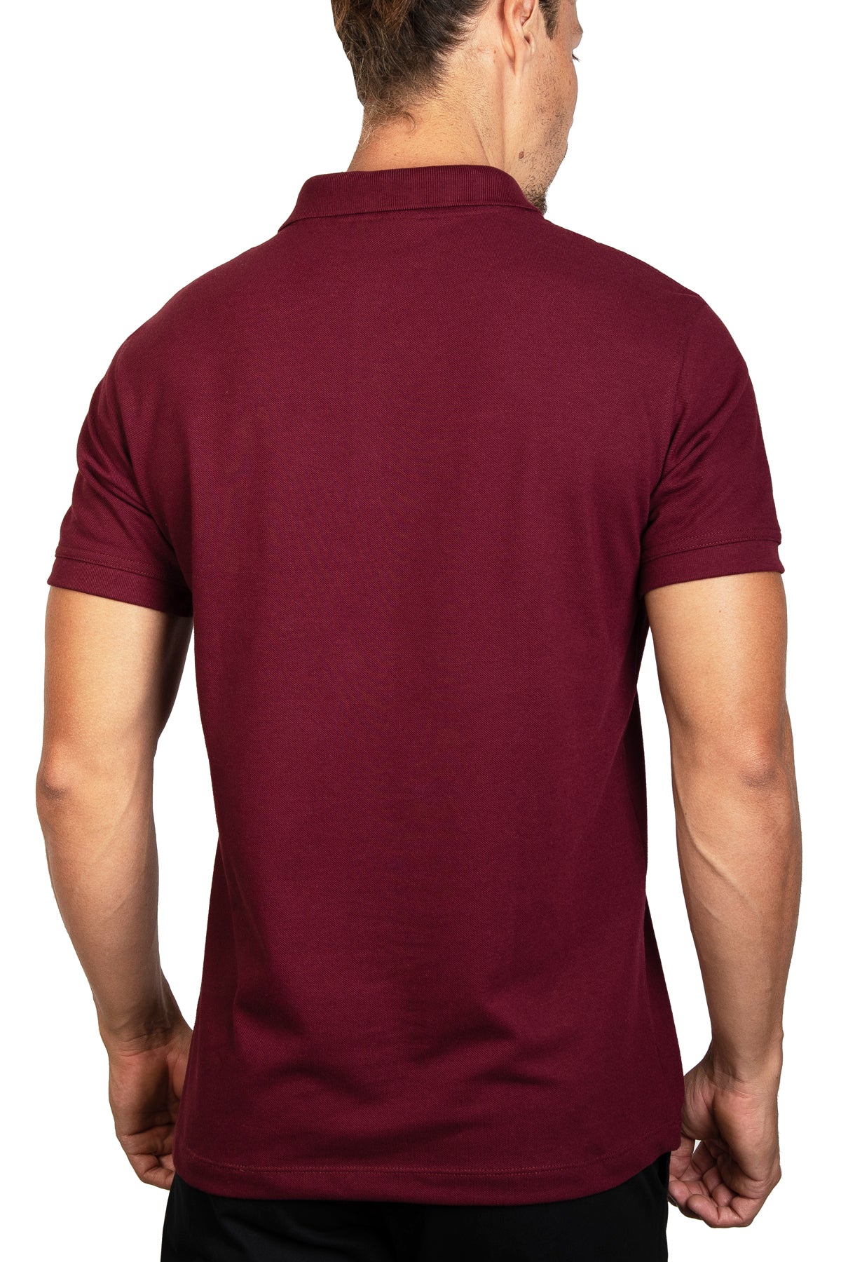 Vino Tinto Playeras Tipo Polo Color Vino Playera Polo Vino A0400